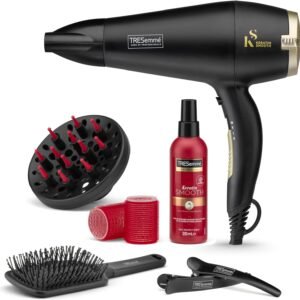 Keratin Smooth 2200W Volume Shine Hair Dryer Gift Set