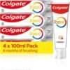 Colgate Total Original Toothpaste 4x100ml | Stronger 24-hour bacterial defence
