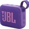 JBL GO 4 Ultra-Portable Bluetooth Speaker with Big Pro Sound and Punchy Bass, PlaytimeBoost, Waterproof Design and 7-Hour Playtime