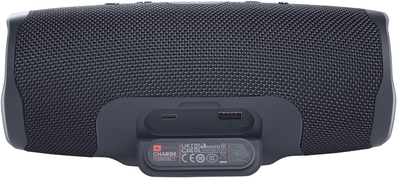JBL Charge Essential 2 Portable Bluetooth Speaker with Built-in Powerbank, IPX7 Waterproof