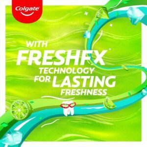 Colgate Max Fresh Fruit Fusion Peaches & Cream Flavoured Toothpaste 6 X 75ml