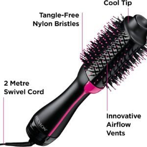 Revlon Salon One-Step Hair Dryer & Volumizer with Sectioning Comb