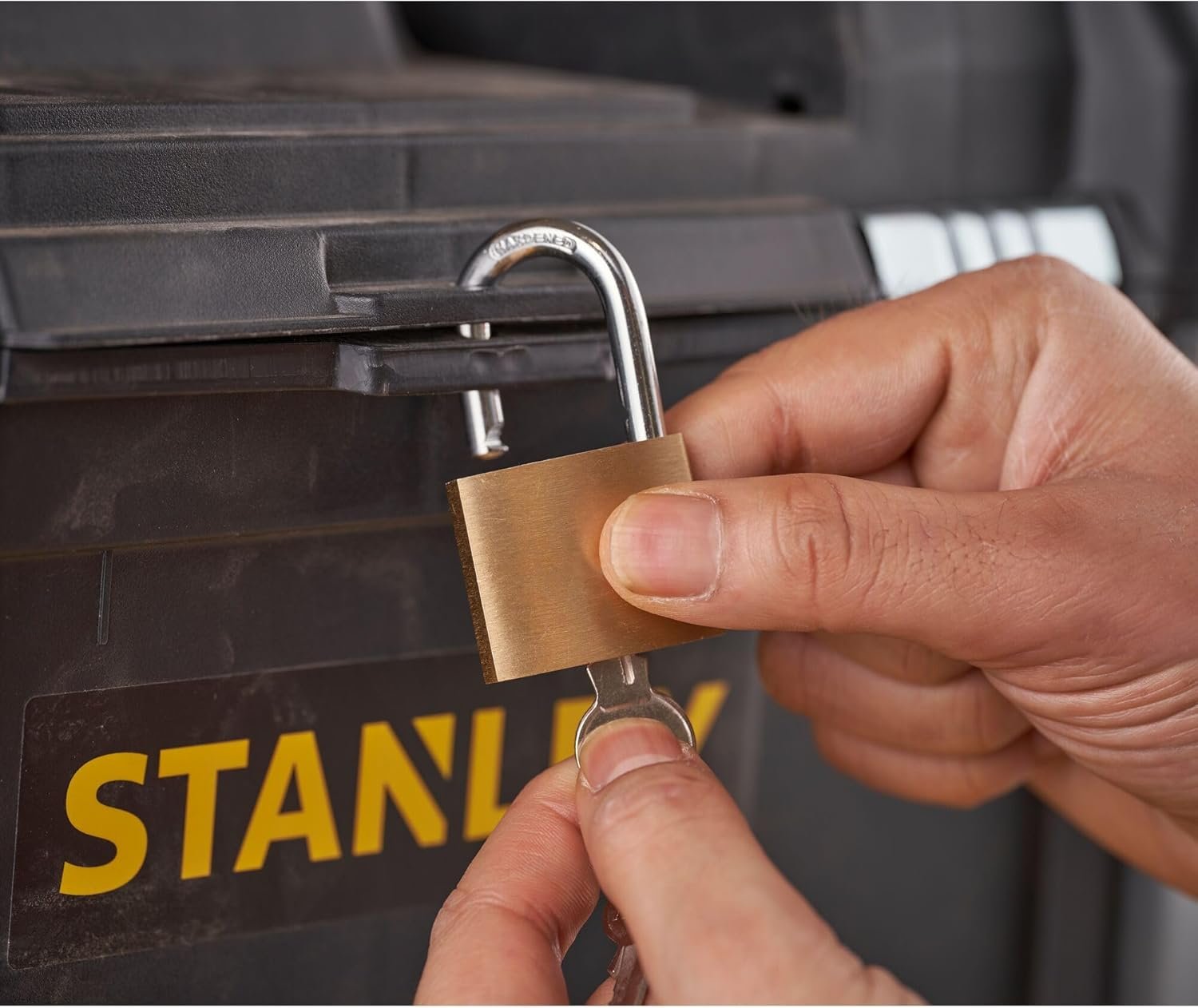 STANLEY Essential Rolling Workshop Toolbox, 3 Tier Stackable Units